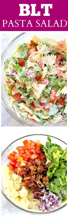 BLT Pasta Salad Reci