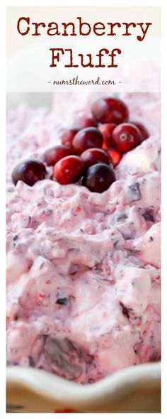Cranberry Fluff is t