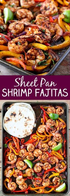 One Sheet Pan Shrimp
