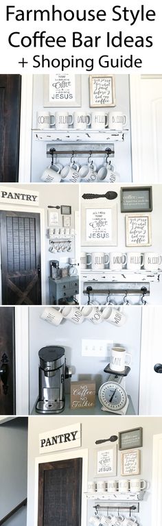 coffee bar for a far