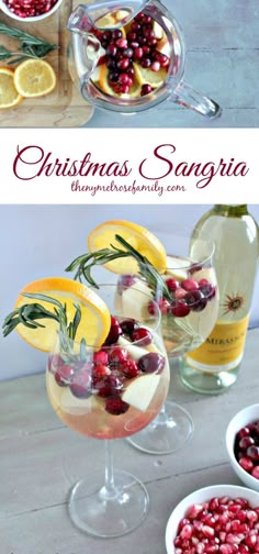 Christmas Sangria wi