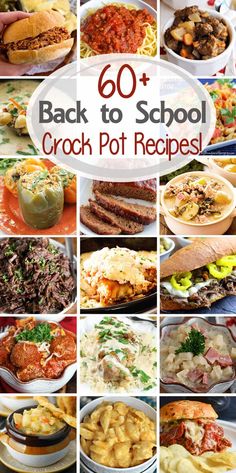 60 Dinner Crock Pot 