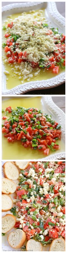 Easy Feta Dip - a cr