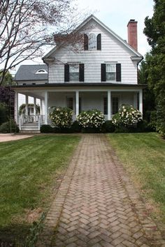 Brick path to a gorg