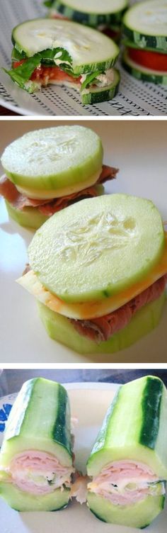 Cucumber sandwiches
