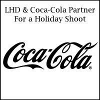 Coca-Cola Holiday Photo Shoot christmas