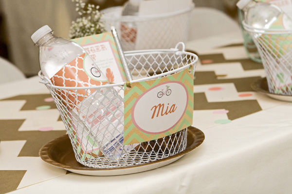 Bike Birthday Party Favor