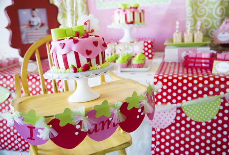 Strawberry Birthday Party