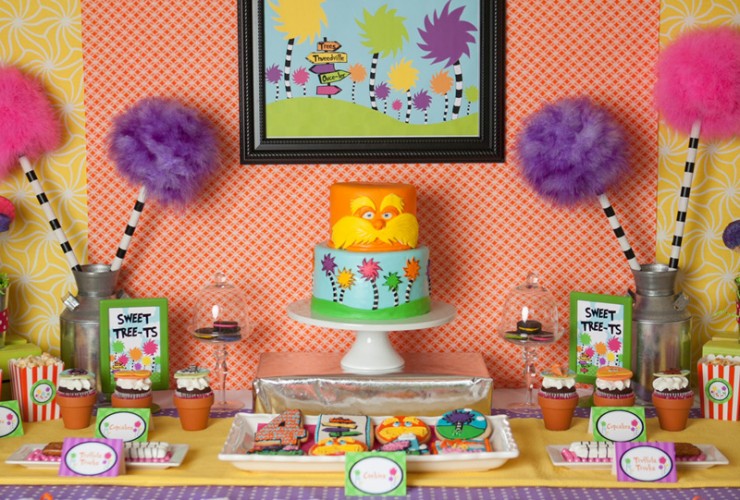 Lorax Inspired Birthday Party {Customer Feature}