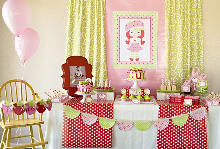 Strawberry Shortcake Party