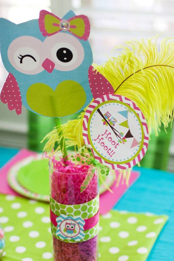 Owl-Table-Center-Piece-Feather