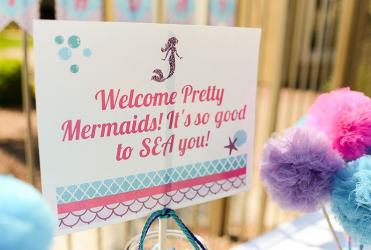 Mermaid Swim Birthday Party