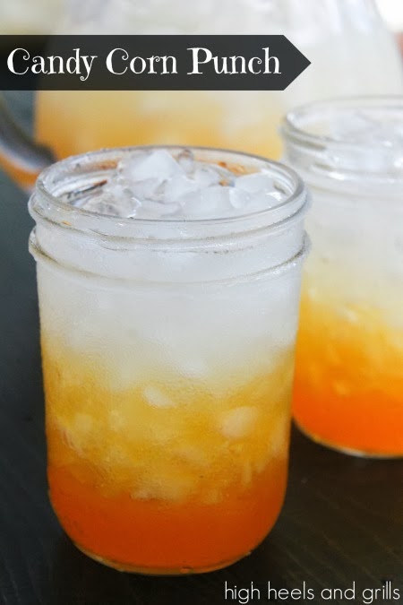 Candy Corn Punch halloween Party Drink Fall Party Drink