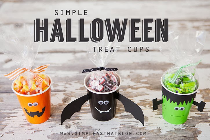 Halloween Treat Cups Halloween Party Treat Favors
