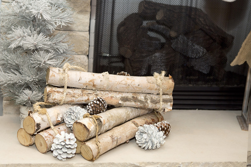 Christmas Fireplace Decor