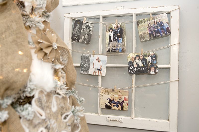 EASY DIY Holiday Photo Card Holder