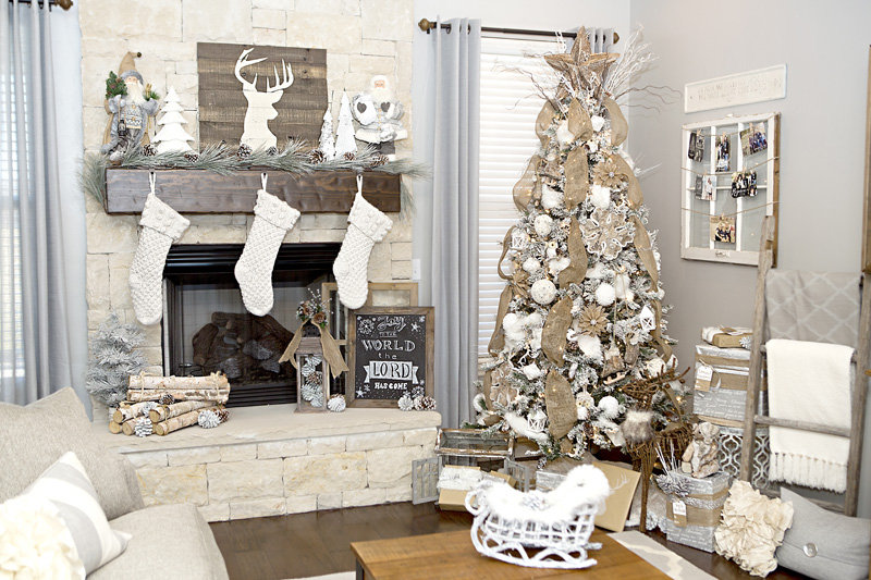 Gorgeous Rustic Christmas Decor and Ideas