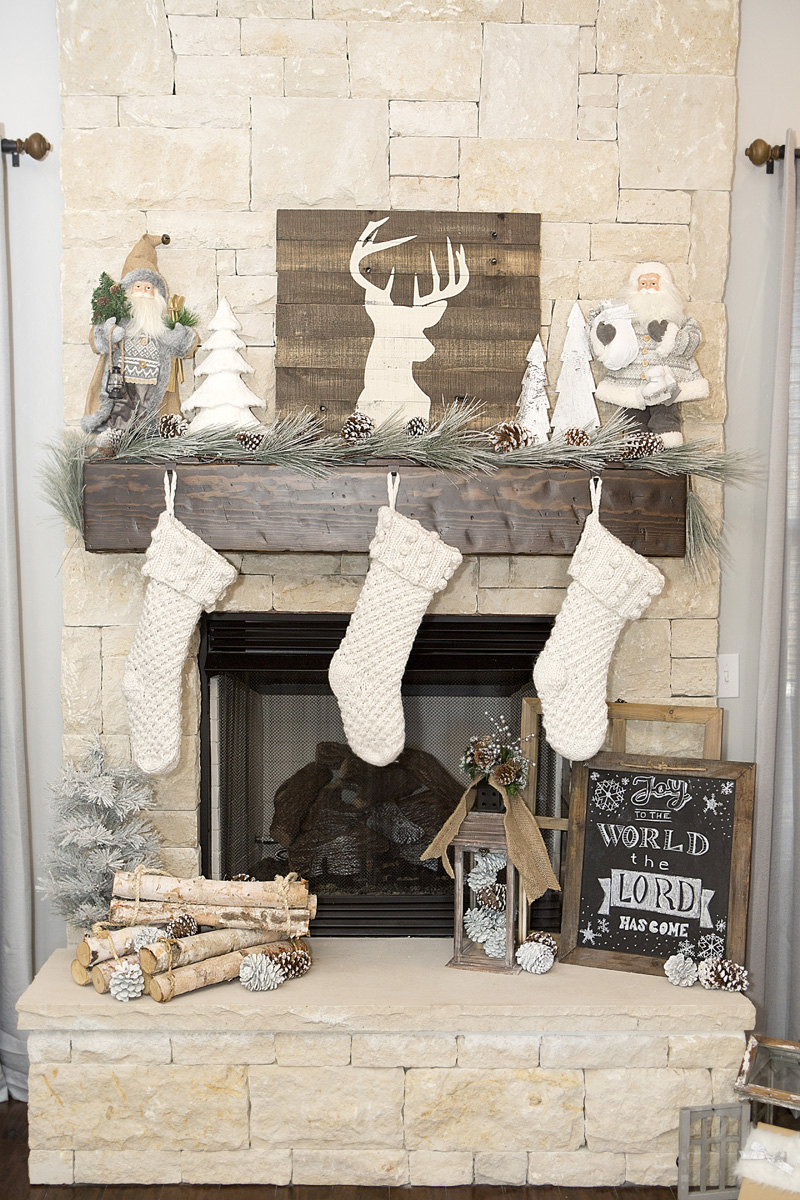 Rustic Neutral Christmas Decor