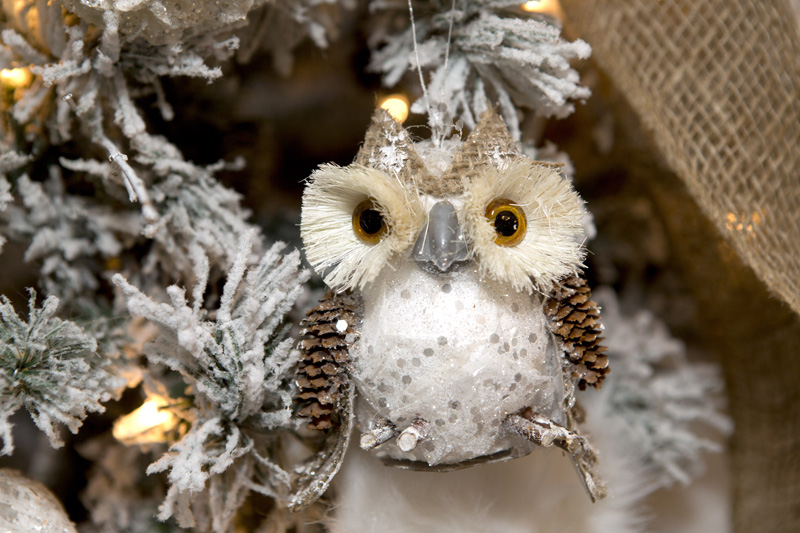 rustic christmas tree ornaments and ideas