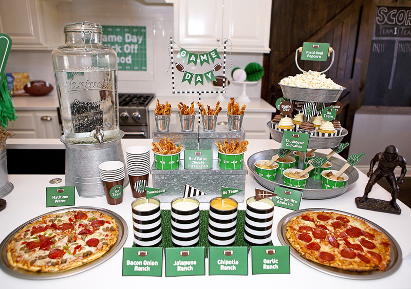 Football-Pizza-Party