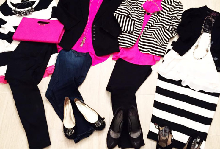 Pink, Black, and White Fashion + The Best Shoes A Girl Can Own