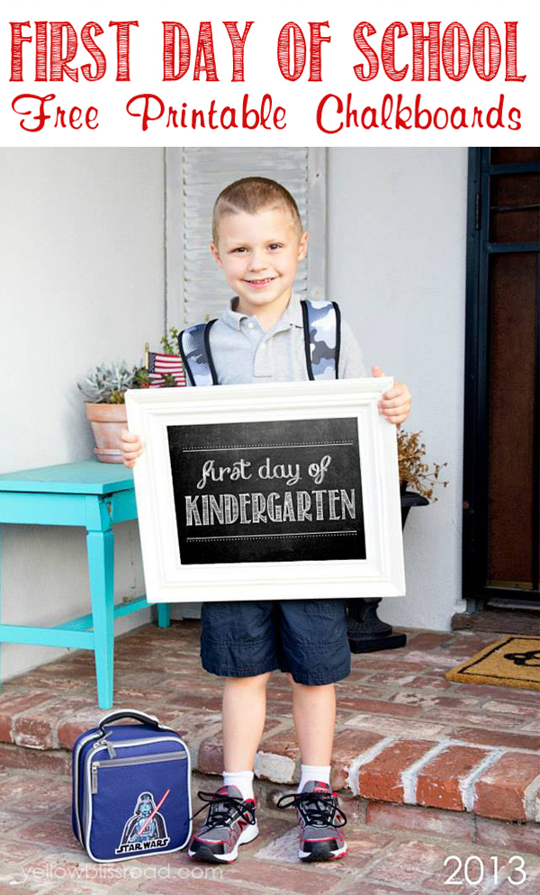 back to school printables