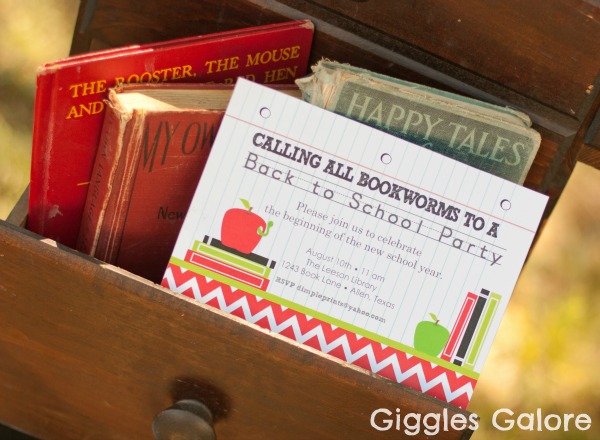 back to school party