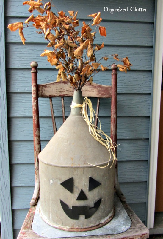 Making Jack O' Lanterns Out of Junk