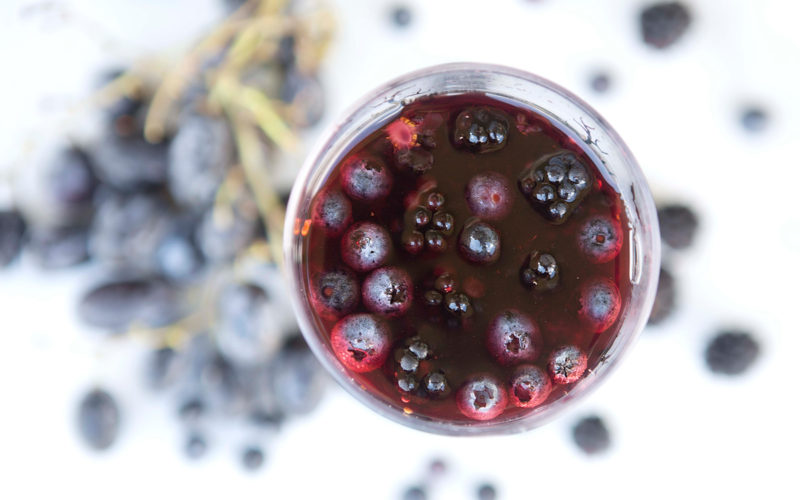 Delicious Halloween Cocktail Recipe - Halloween Sangria for an adult halloween party